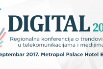 Digital 2017 – Regionalna konferencija o trendovima u telekomunikacijama i medijima