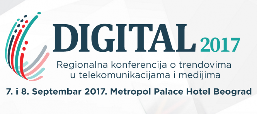 Digital 2017 – Regionalna konferencija o trendovima u telekomunikacijama i medijima