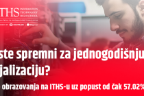 IT specijalizacija za budućnost: Peti nivo obrazovanja na ITHS-u, jednogodišnje školovanje prilagođeno zaposlenima uz čak 57.02% popusta!