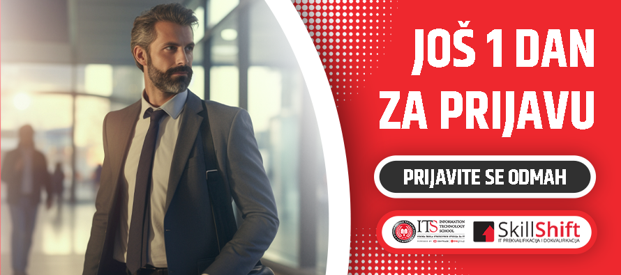 Još samo 1 dan za prijavu na program IT prekvalifikacije i dokvalifikacije uz subvenciju od 1.000 evra